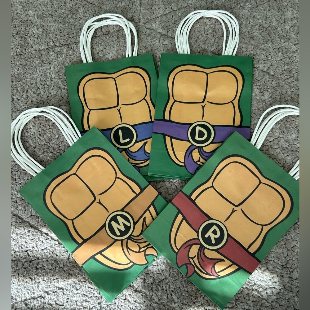 Ninja Turtle Gift/Party bags (12pk)